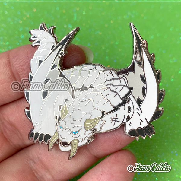 Monster Hunter - Barioth Enamel Pin