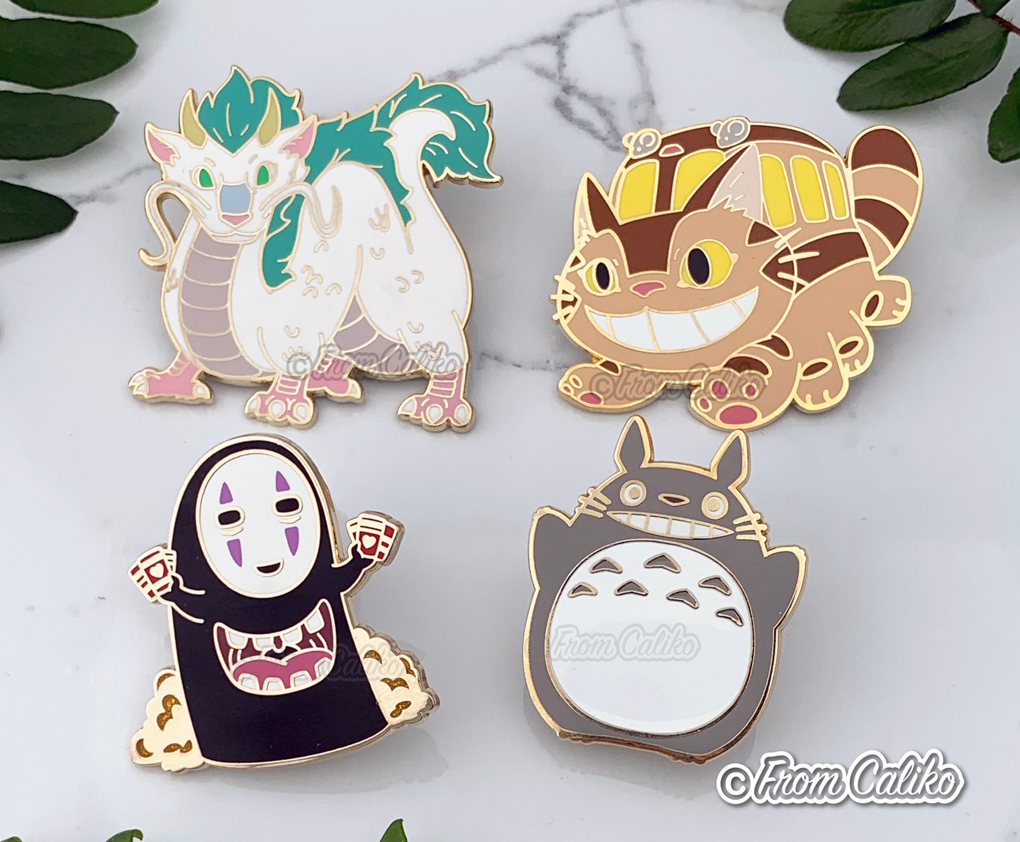 Nakamapin Ghibli Enamel 2024 Pin Set