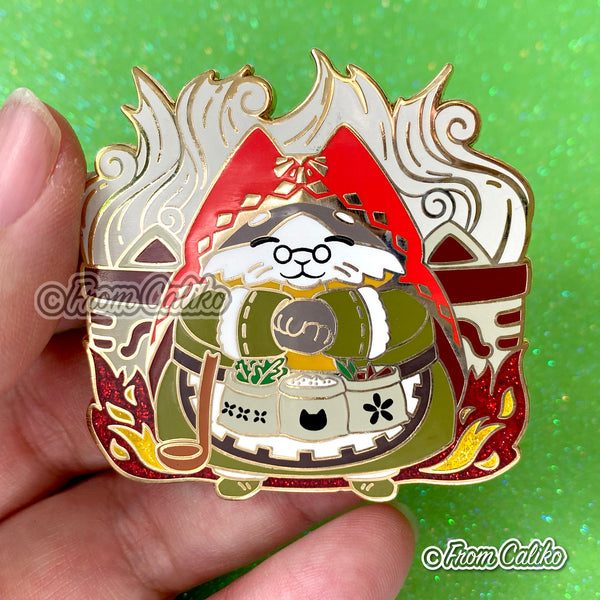 Monster Hunter - Grammeowster Enamel Pin