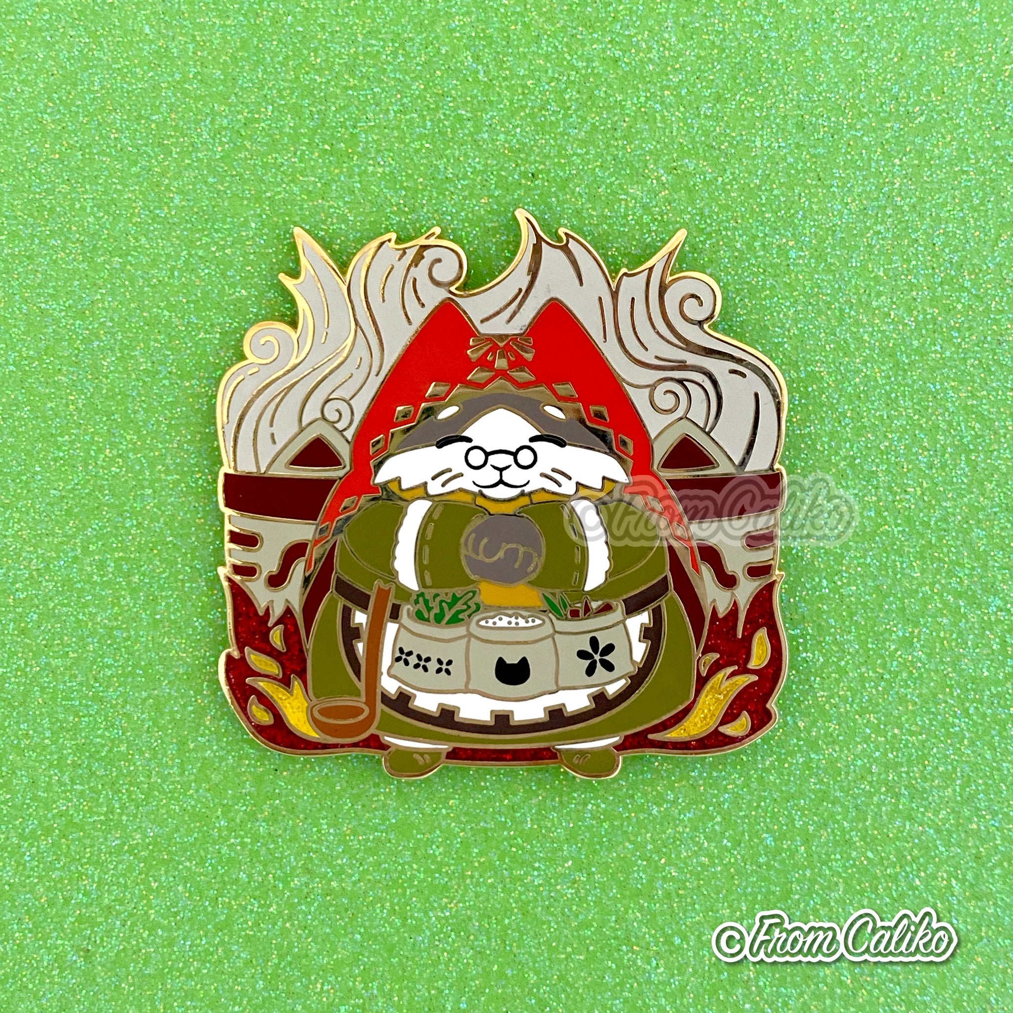 Monster Hunter - Grammeowster Enamel Pin