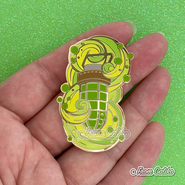 Monster Hunter - Scoutfly Cage Lantern Enamel Pin