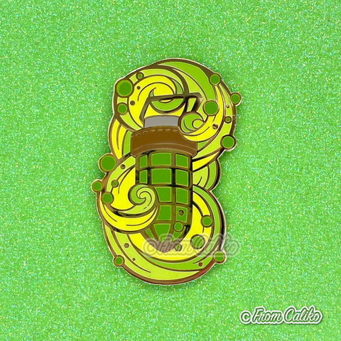 Monster Hunter - Scoutfly Cage Lantern Enamel Pin