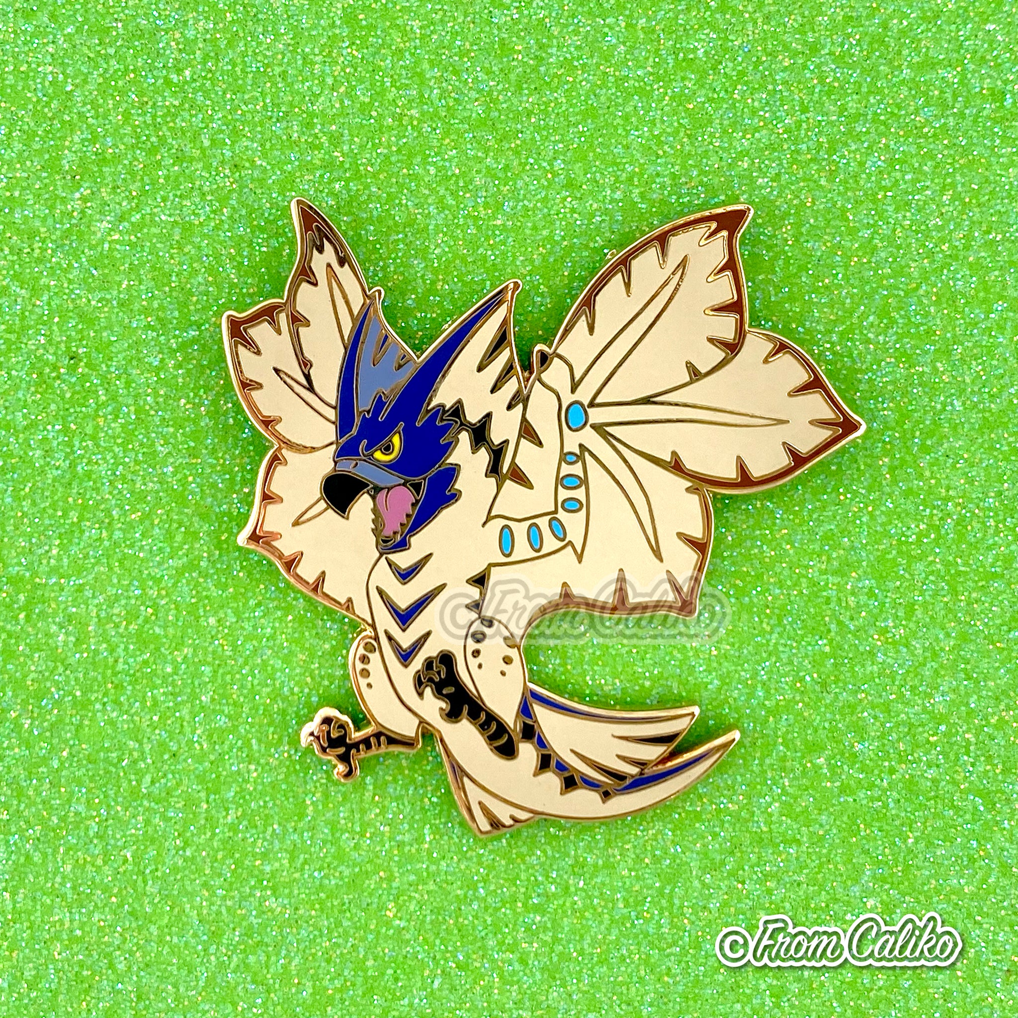 Monster Hunter - Legiana Enamel Pin