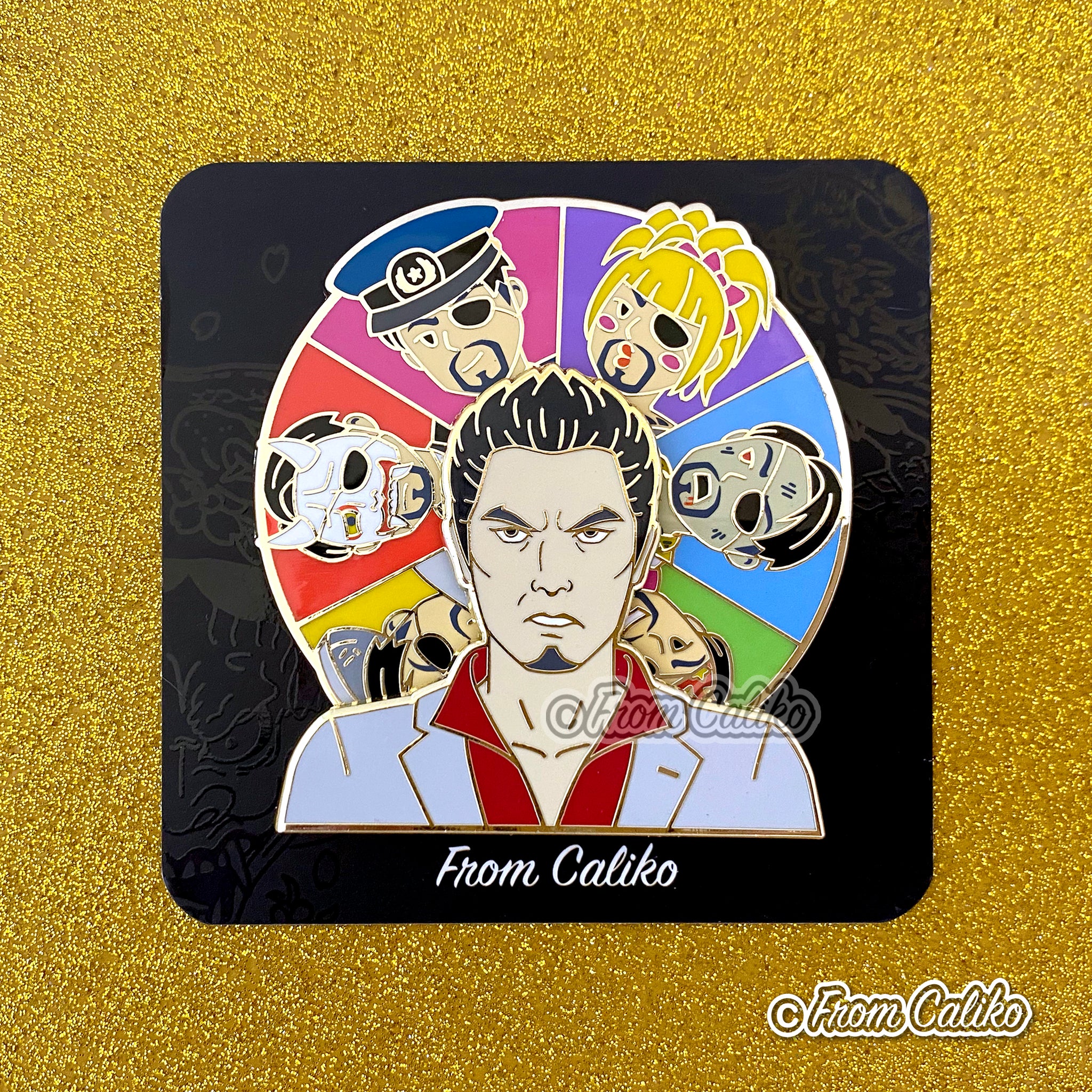 Yakuza - Majima Everywhere Enamel Pin