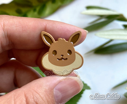 Marshmallow Eevee Pin