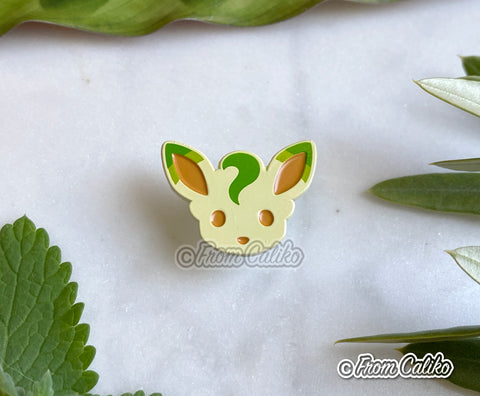 Marshmallow Leafeon Pin