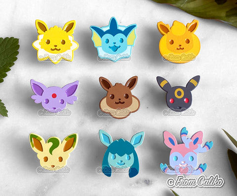 Set of 9 Marshmallow Eeveelutions