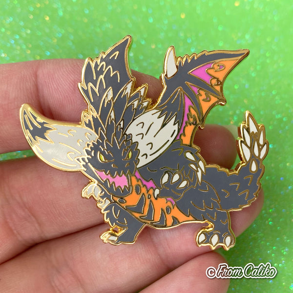 Monster Hunter - Nergigante Enamel Pin