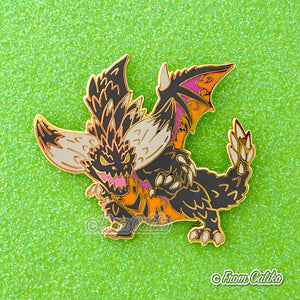 Monster Hunter - Nergigante Enamel Pin