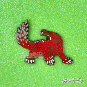 Monster Hunter - Odogaron Enamel Pin