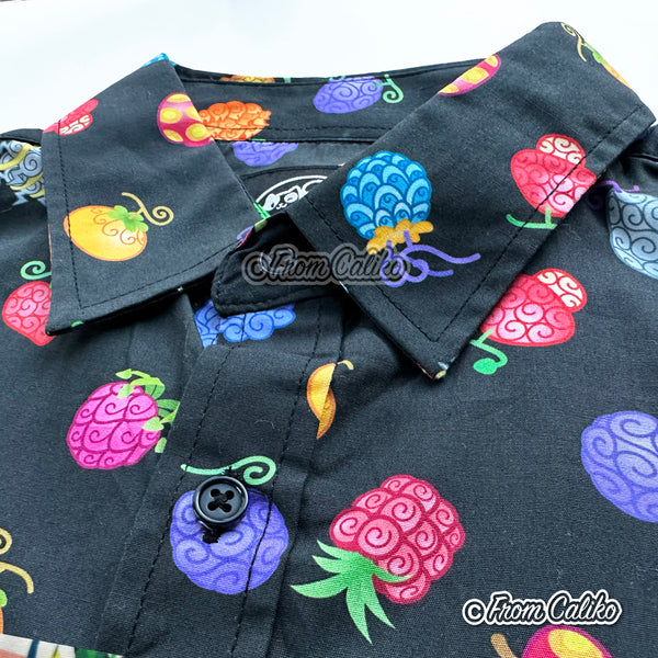 Single Piece of Demon Fruit Button Up Shirt