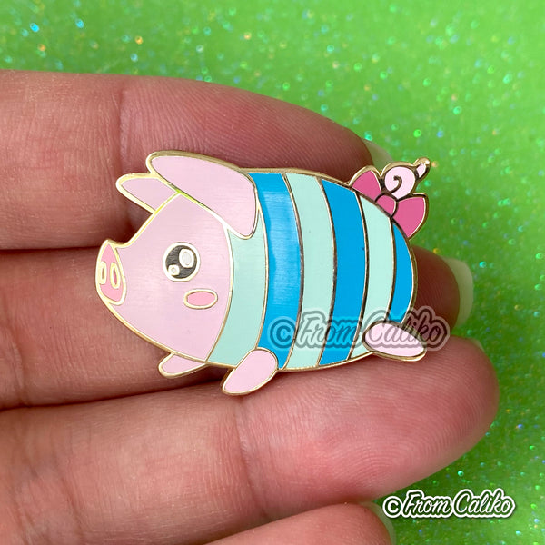 Monster Hunter - Teal Poogie Enamel Pin