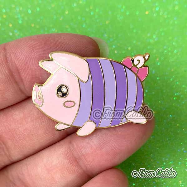 Monster Hunter - Purple Poogie Enamel Pin