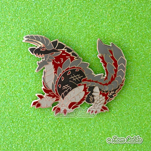 Monster Hunter - Stygian Zinogre Enamel Pin