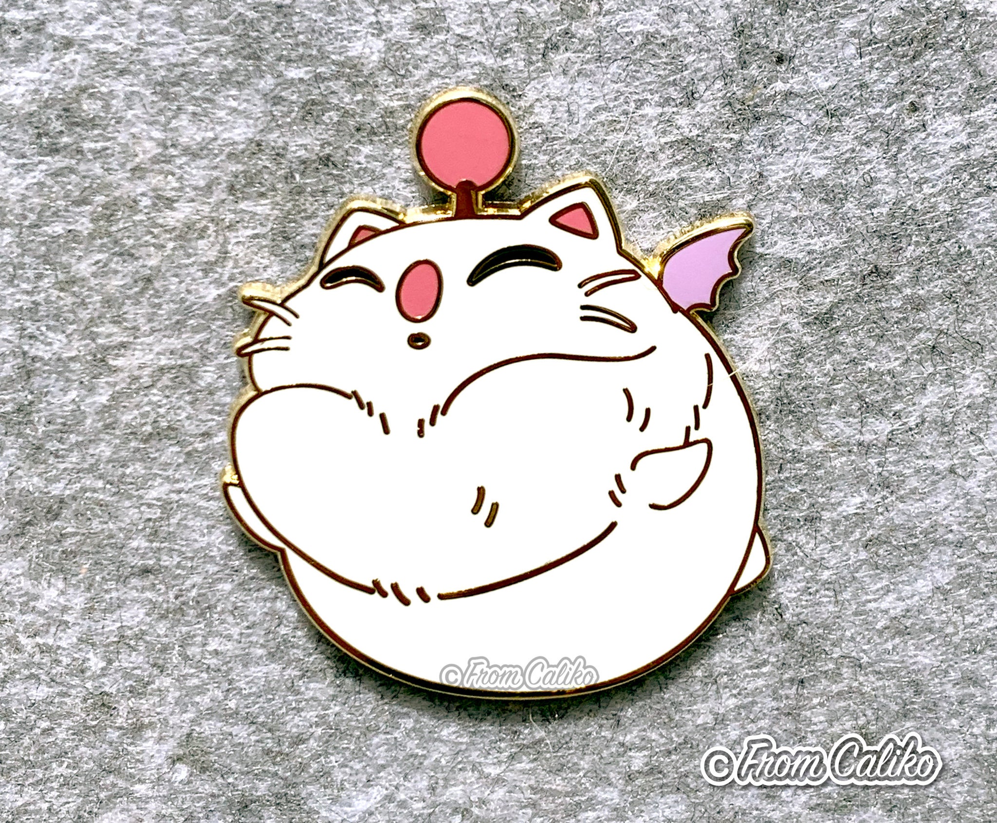 Final Fantasy Fat Moogle Enamel Pin