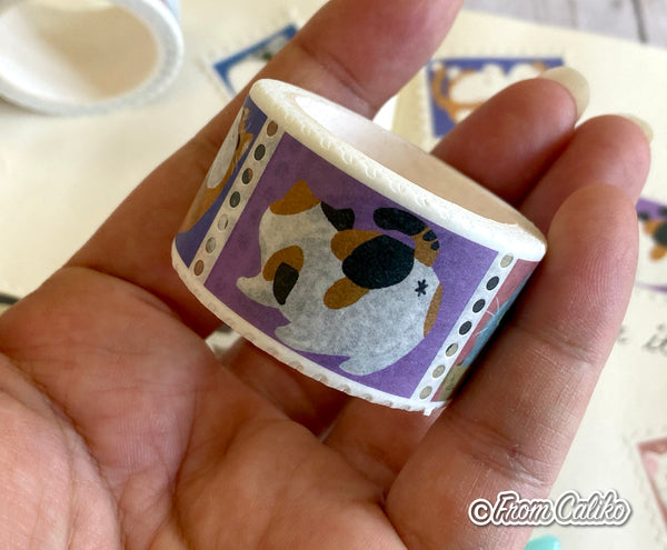 Chonky Cat Stamp Washi Tape